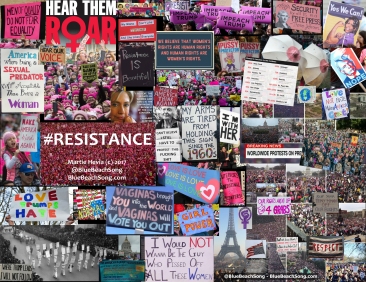 The Resistance 2017 Collage BlueBeachSong 2